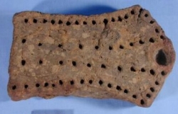 Dynasty 12, gaming board UC16722 - Copyright of the Petrie Museum of Egyptian Archaeology, UCL